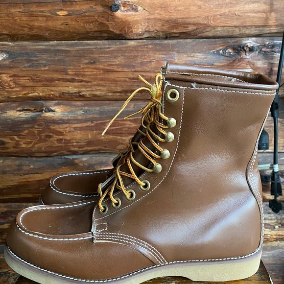 Vintage Georgia boot company marked to work boot biker boots - Picture 3 of 8